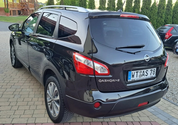 Nissan Qashqai+2 cena 36700 przebieg: 183000, rok produkcji 2011 z Pobiedziska małe 596